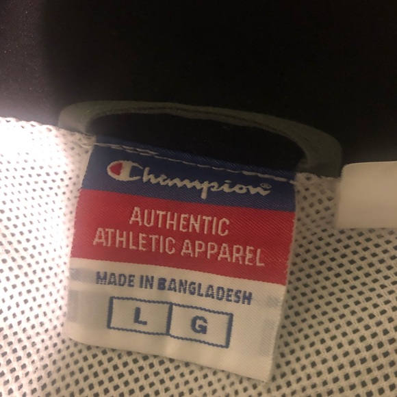 Vintage Champion Windbreaker Jacket Large - Picture 10 of 10